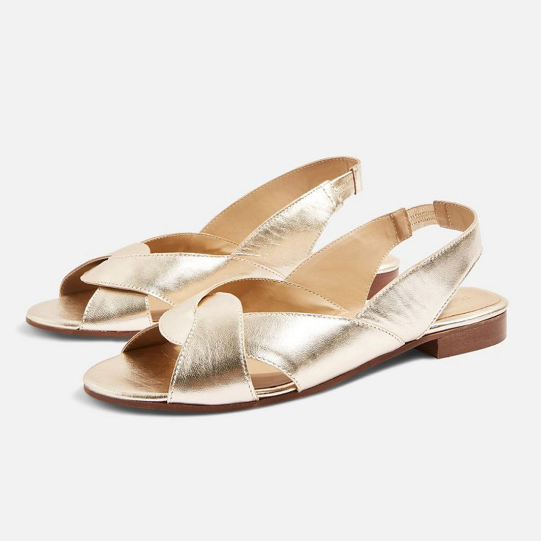 Latest Design Summer New Beautiful Ladies Fancy Flat Sandals Shoes FS9020